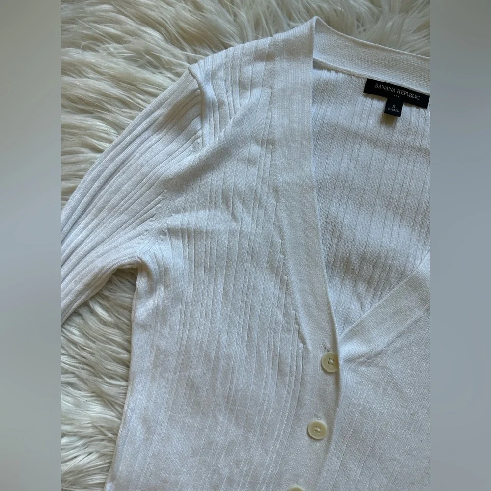 Banana Republic ribbed cardigan - Picture 4 of 6